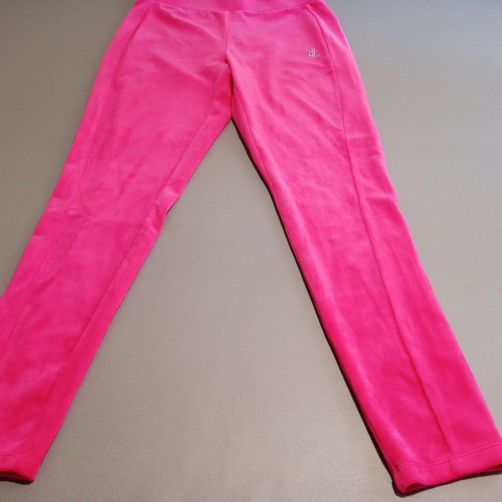Juicy Womens Sweat Pants Large Barbie  Pink